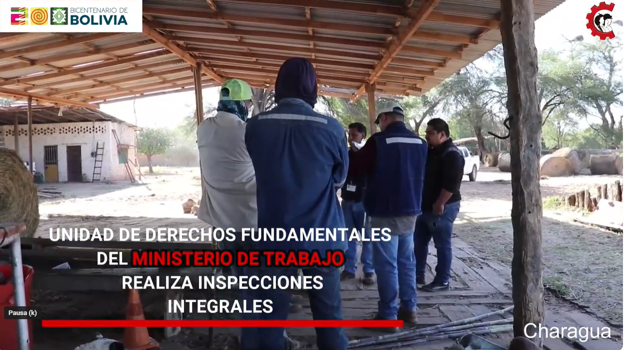 INSPECCIONES INTEGRALES EN CHARAGUA, SANTA CRUZ